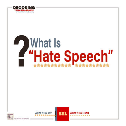 What Is Hate Speech?